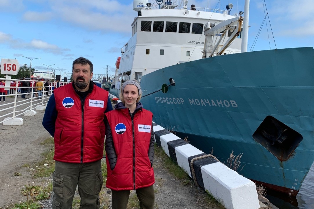 Представители нашей лаборатории принимают участие в экспедиции «Арктический плавучий университет - Трансарктика-2019»