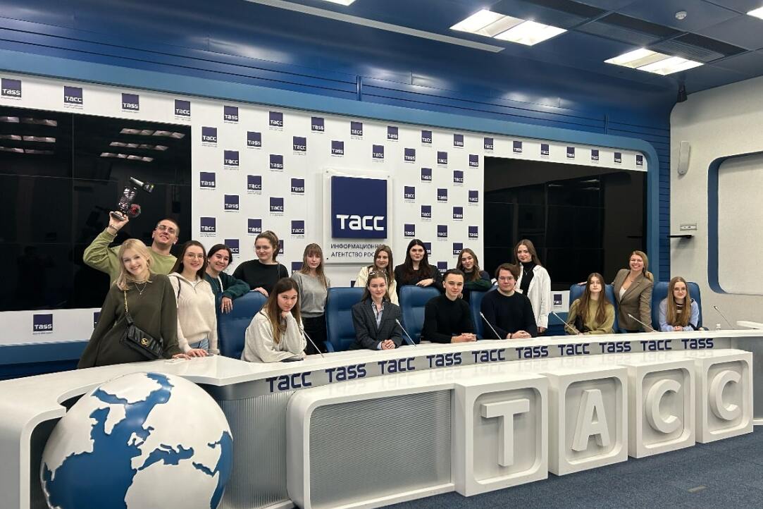 «ТАСС уполномочен…» Студенты Института медиа посетили ведущее информационное агентство России